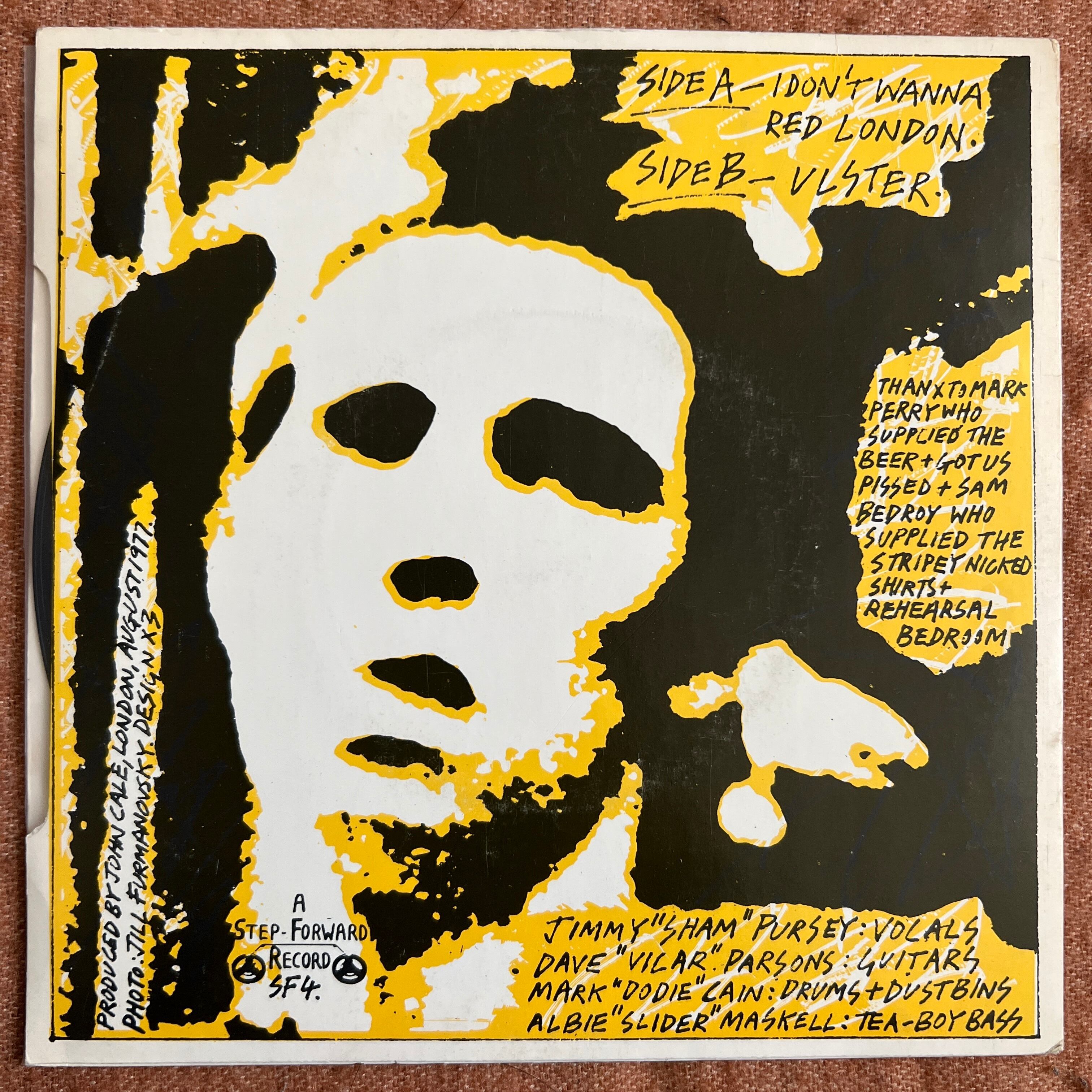 7inch】Sham 69 / I Don't Wanna | トキワレコーズ