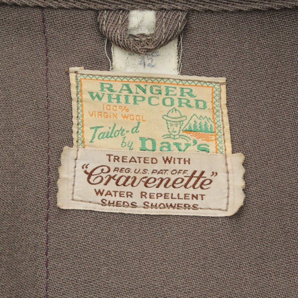 Vintage Whipcord Cruiser Jacket [RANGER WHIPCORD By Days] [Late
