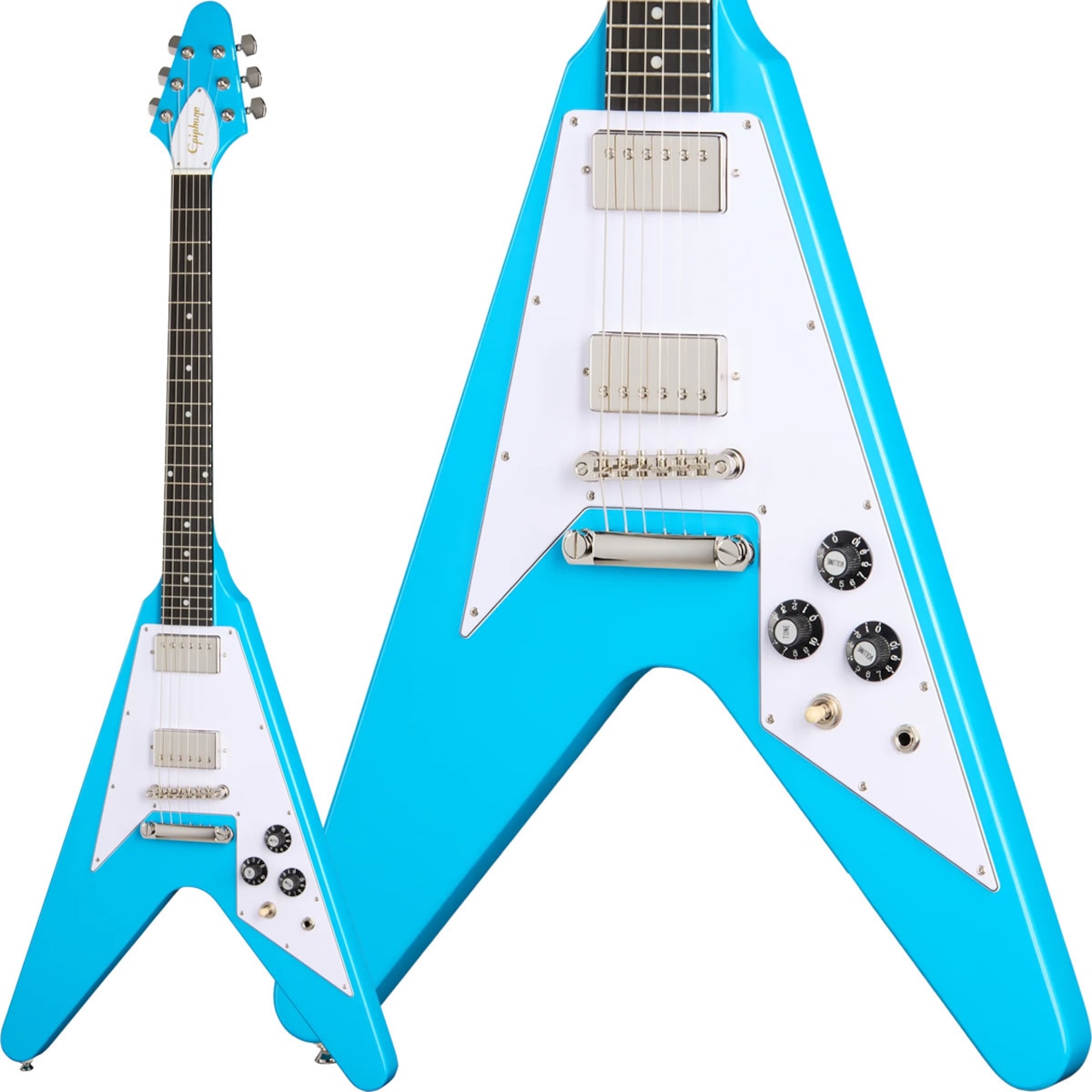 Epiphone Flying V 70s (Maui Blue)