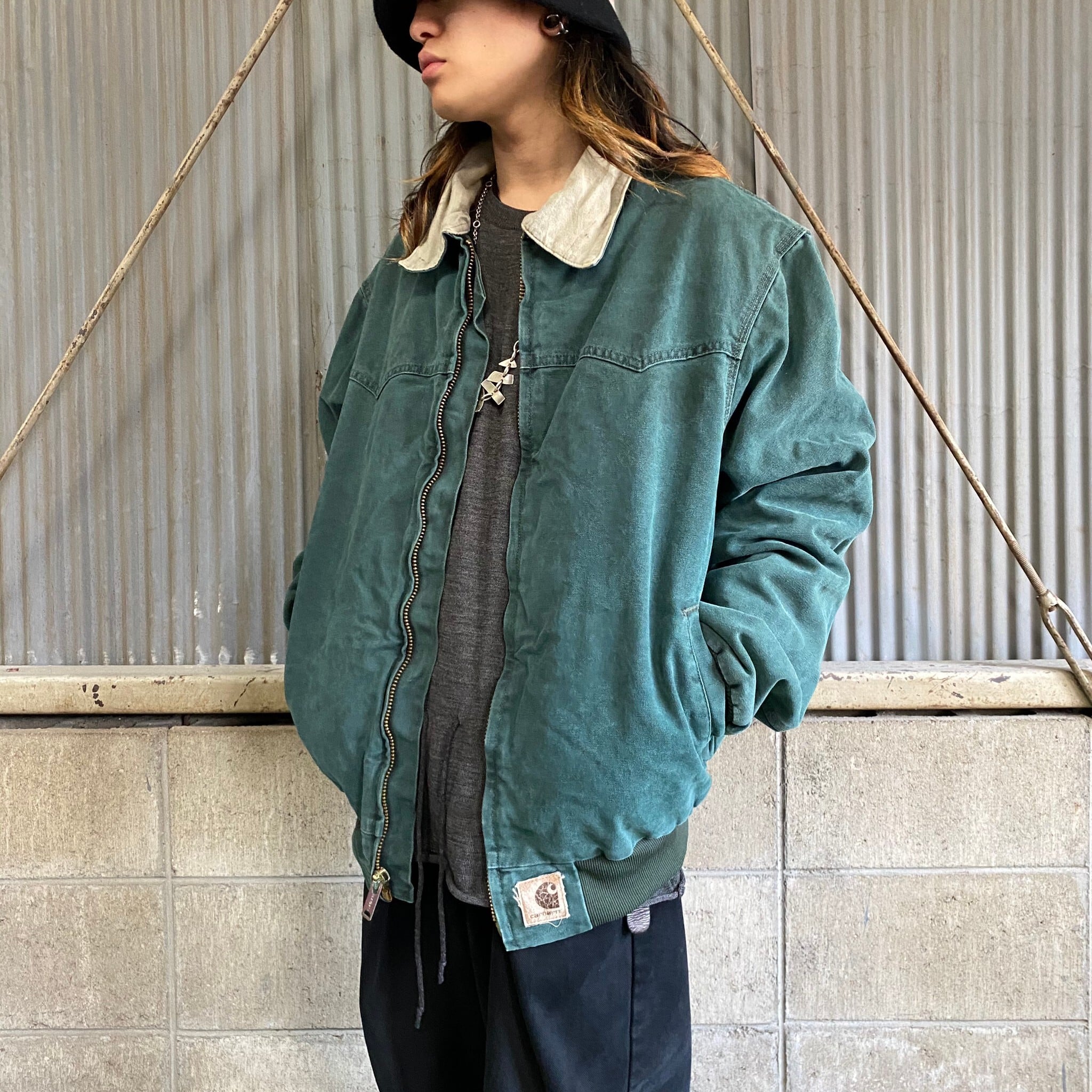 Carhartt カーハート サンタフェジャケット メンズXL 古着 ダック地 