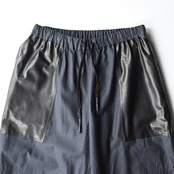 【再入荷】UNTRACE / 190(レザーパッチ ベイカーパンツ)