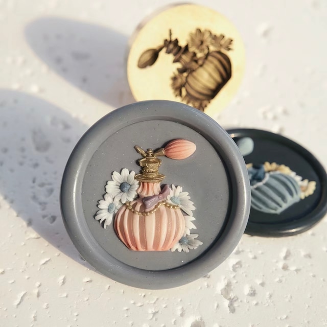 【SELECT】Wax Seal Stamp│ Daisy perfume【ヘッドのみ】