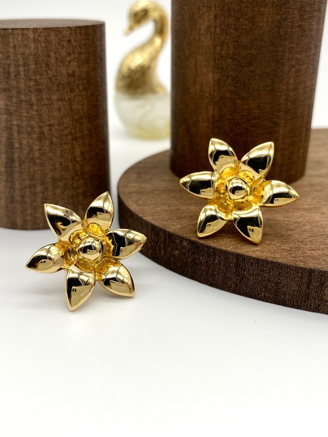 【在庫限り】Joyeux pierced earrings | gold