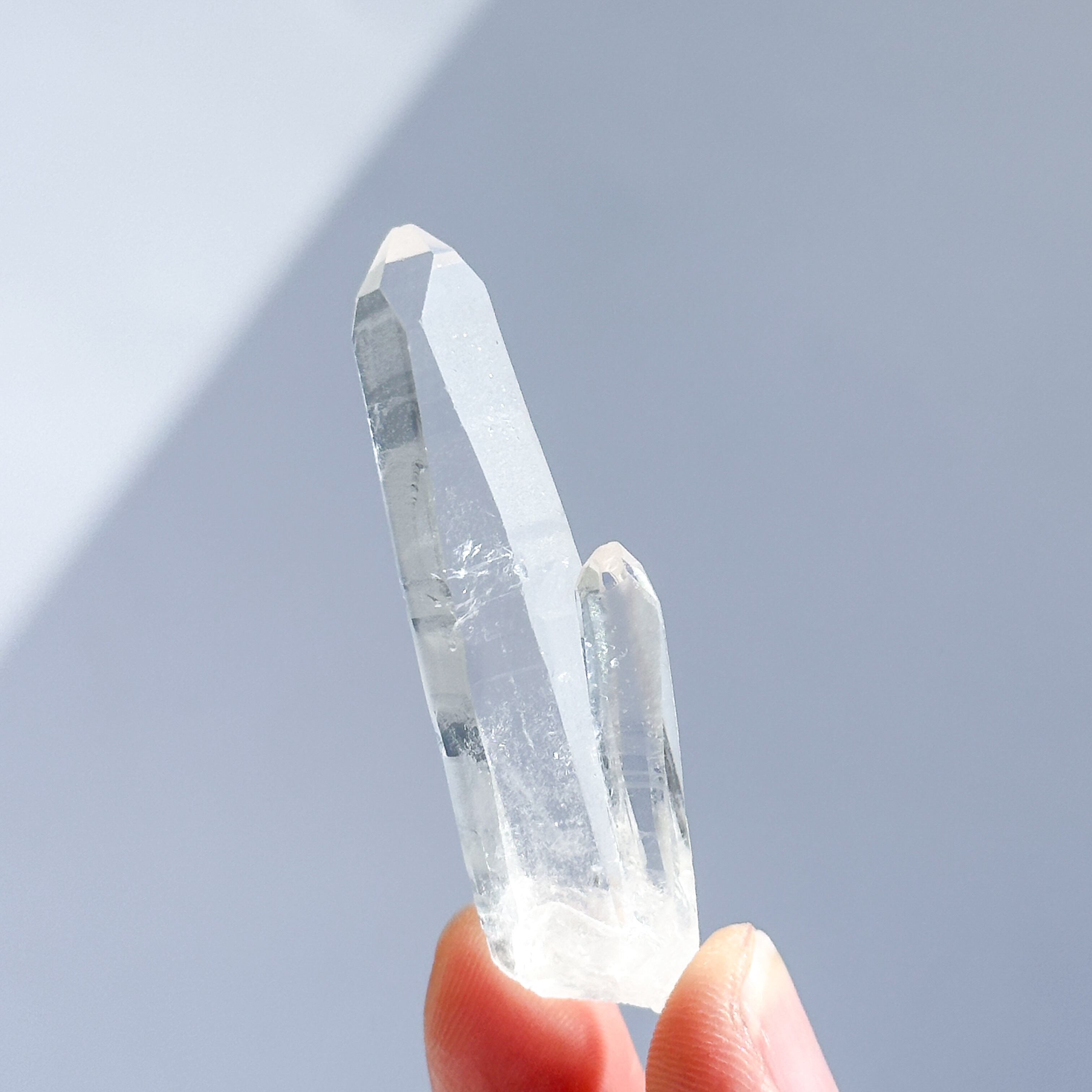 ゼッカ産クリアクォーツ ポイント 原石41 ◇ Clear Quartz ◇天然石・鉱物・パワーストーン