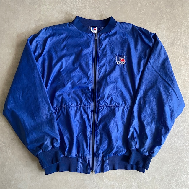 1990s  RUSSELL  Waffle Nylon Jacket  L  Made in USA　H759