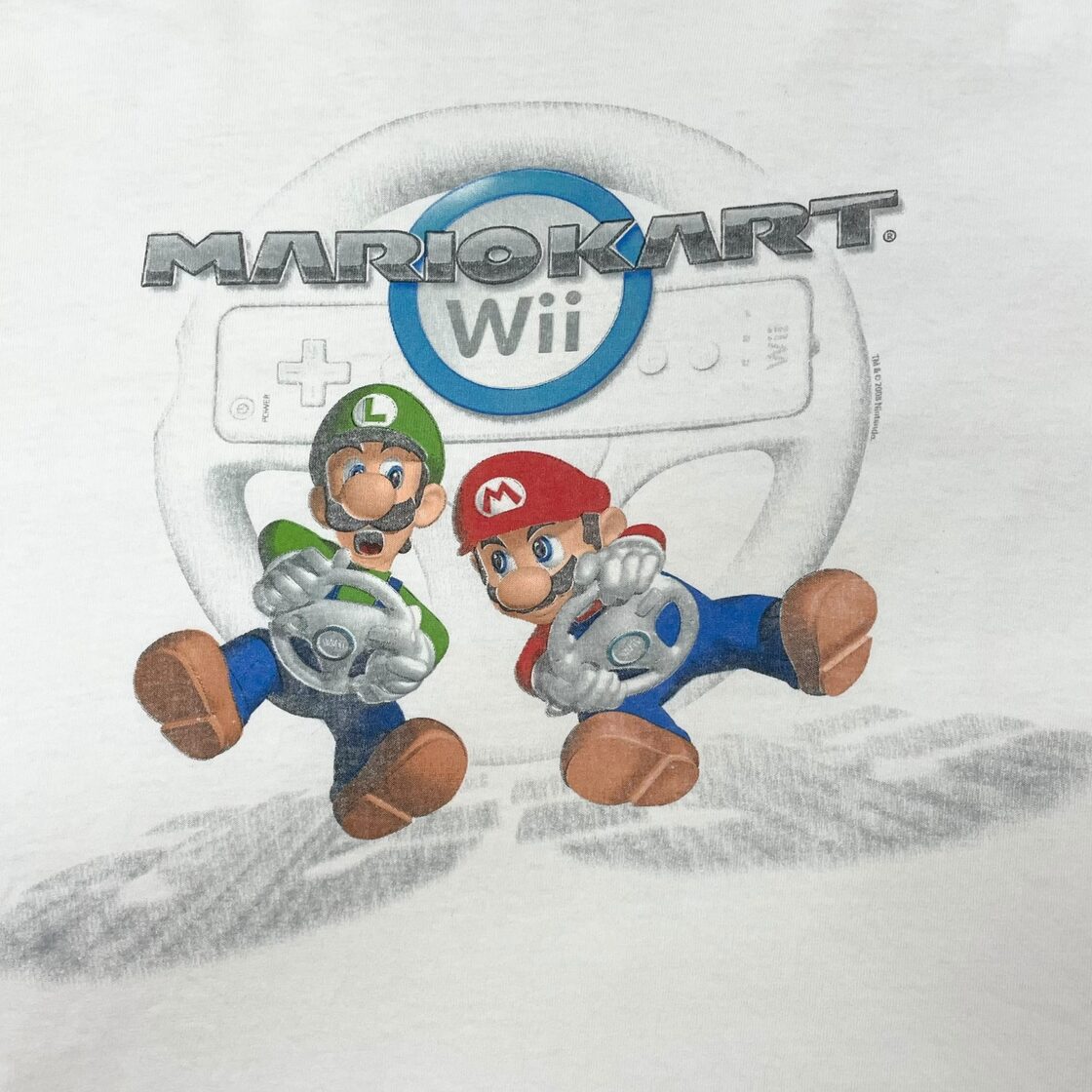 nintendo wii mario kart t shirt 00s | Pay ID