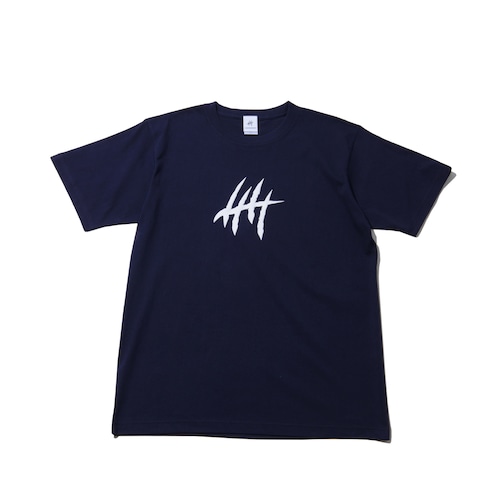 LC丨オフコートTシャツ CLAW MARKSロゴ(NAVY)