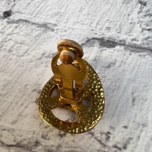 CHANEL シャネル ココマーク コメ有96P   イヤリング ゴールド A-12279
