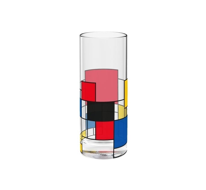 【KN0B01868202310】 Hommage to Mondrian Long Drink Glass - メイン画像