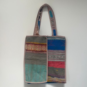＜PHET AND PLOY＞Kantha Bag Piping カンタバッグE