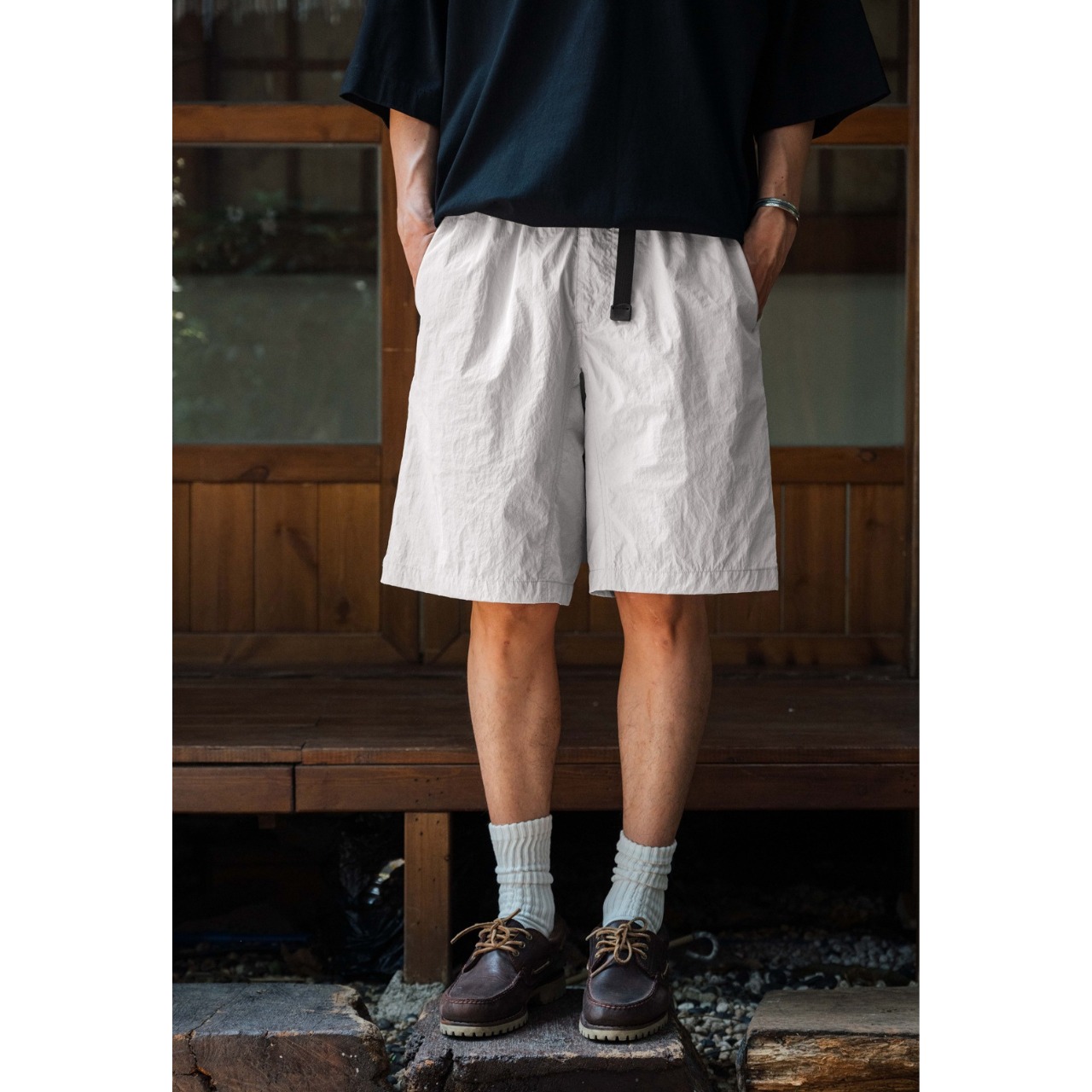 【City Utility】イージーショートパンツ　TB2090・画像3