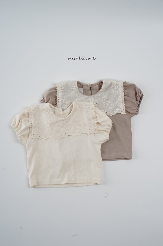 予約 : Race collar T (kids)〔mienbloom.b〕