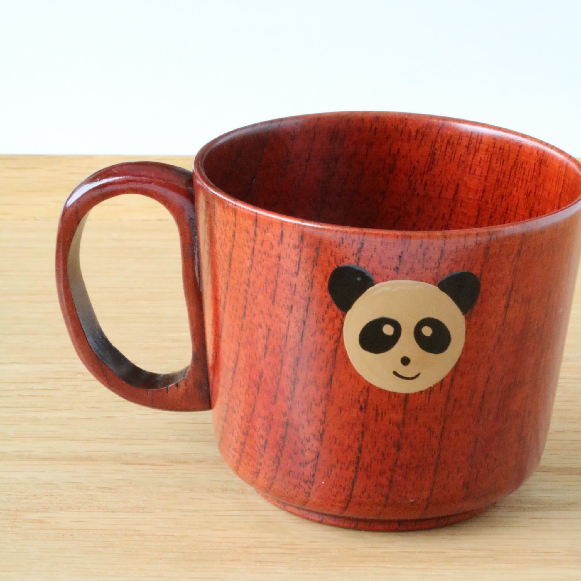 山中塗 こどもの器 茜すり漆 マグカップ | 創作漆器 金沢わこう