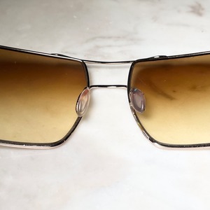 PRADA square frame glasses