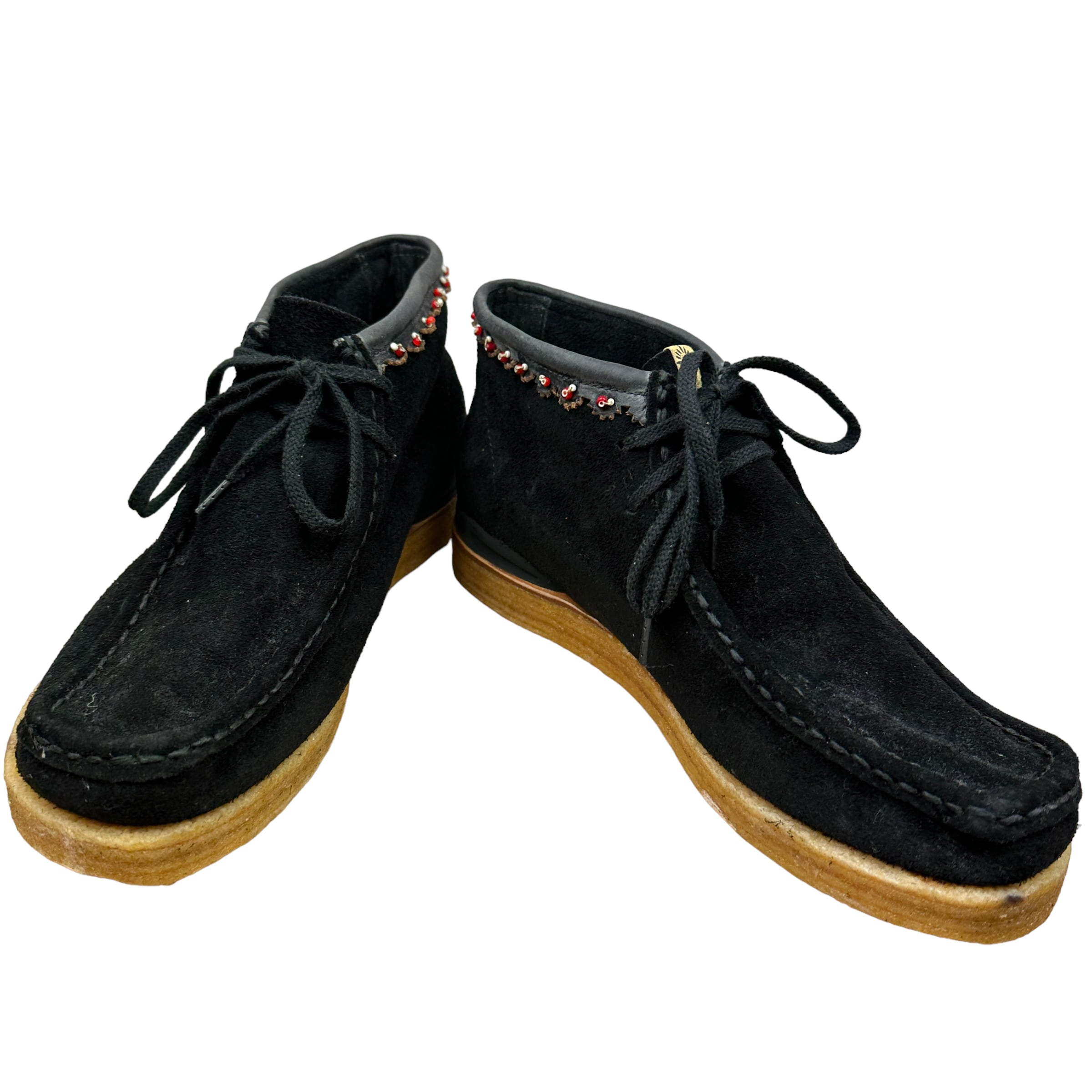 靴/シューズビズビム／VISVIM チャッカブーツ シューズ 靴 メンズ 男性 男性用スエード スウェード レザー 革 本革 ブラック 黒  BEUYS TREKKER FOLK ワラビー モックトゥ クレープソール