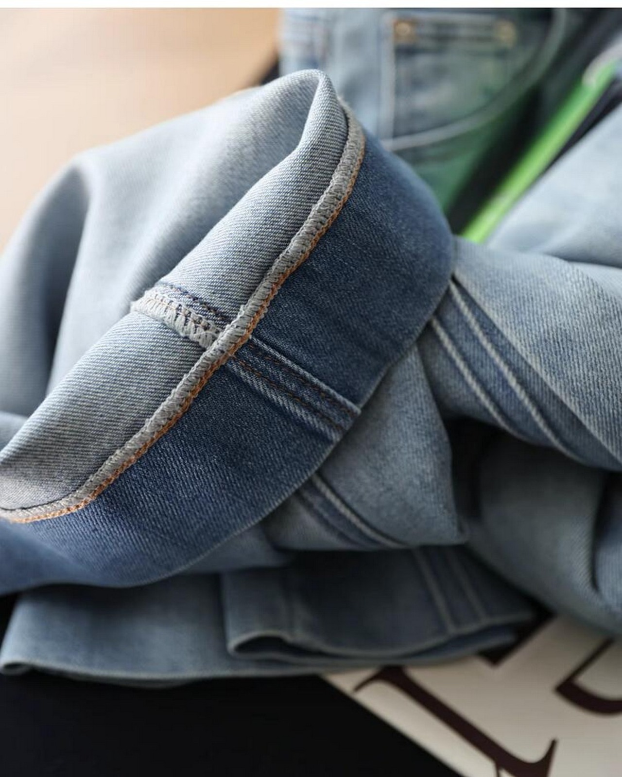 リラックスストレートデニム A0199 - 14