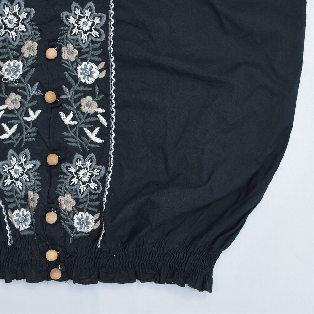 コロリン❁boudoir ブラウス vintage 楽天市場】bon vieux temps ボンビュータン コットン ボイル 刺繍