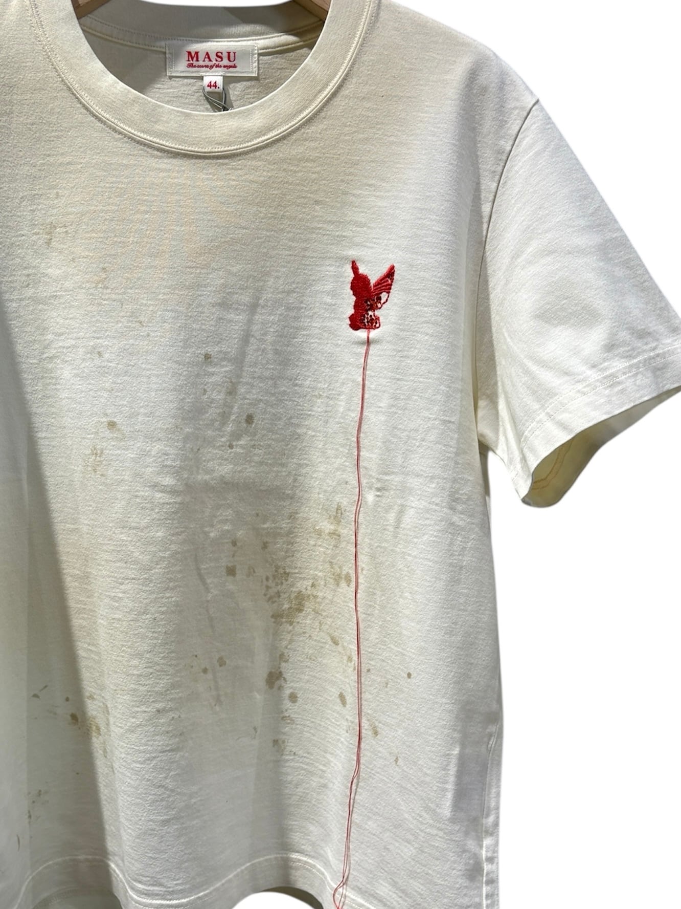 26SS】MASU エムエーエスユー / Tシャツ トップス 半袖 / WASTED RED