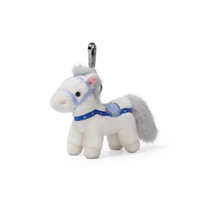 Snowy Pony Bag Charm_MC600338