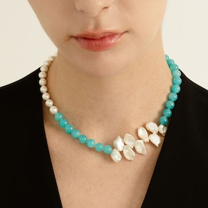 Necklace SMN9 アマゾナイトネックレス