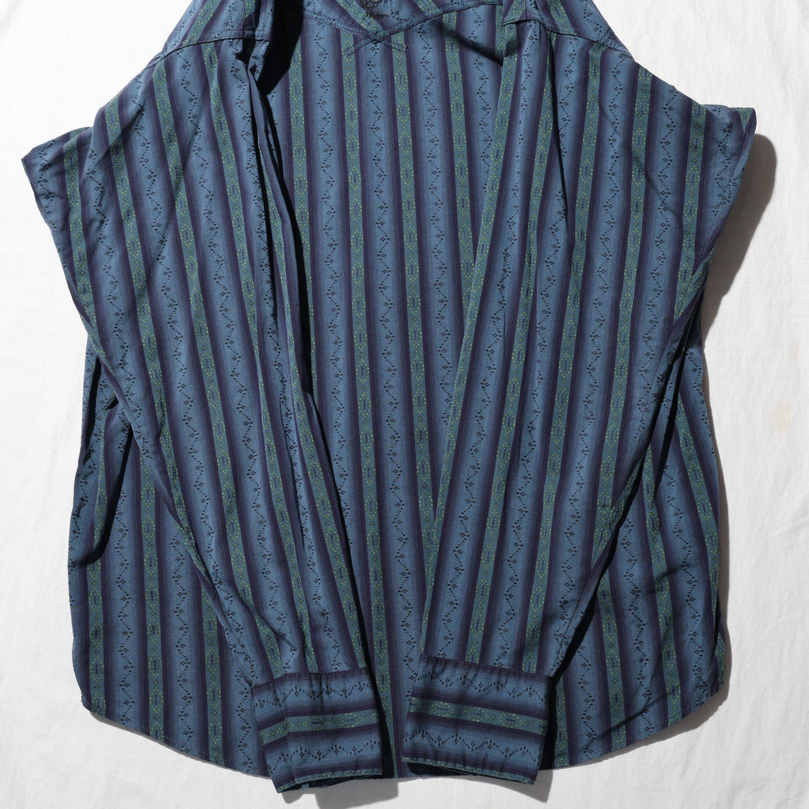 Mint L 06年 Rhythm Highball Snap Shirt Patagonia ネイティブ織柄