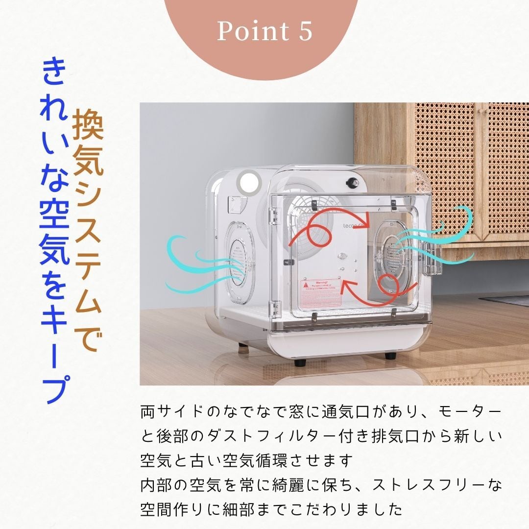 ペット用ドライヤー ハウス型 UV照射機能付き 40％OFF大セール】ペットドライヤーボックス 犬猫乾燥ハウス