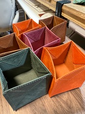 折り紙コインケース【本革６色展開】小銭入れ