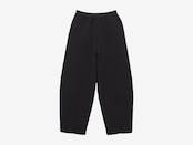 ecopet yarn COCOON PANTS / BLACK