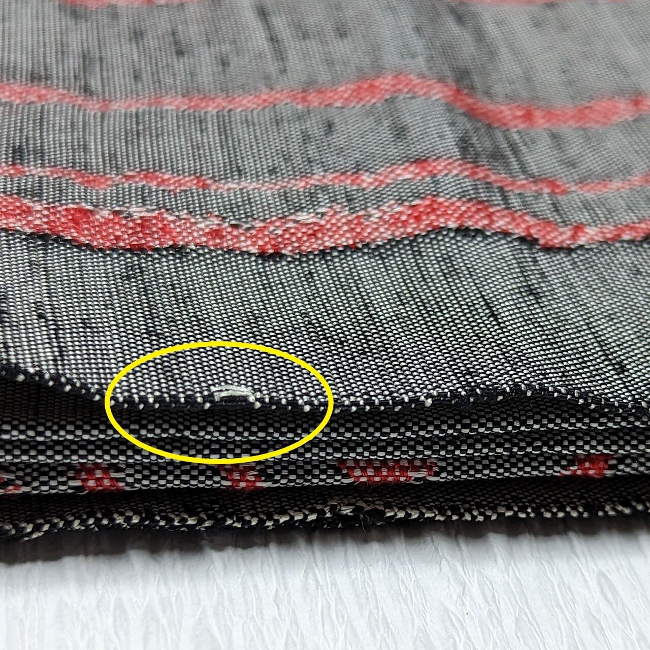 1982.綴れ織 品のある椿 つばき ツバキ 名古屋帯 松葉仕立て 正絹 着物