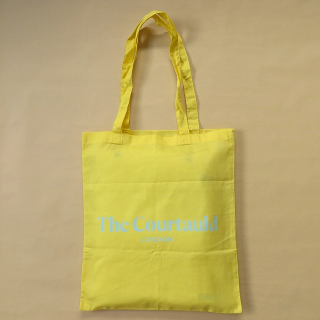 The Courtauld tote bag Yellow Blue ／ コートルードバッグ　黄＆ブルー ／ エコバッグ・トートバッグ