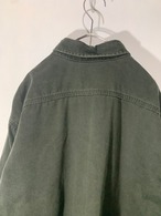 90's carharrt Work Cotton Shirt Made in USA【XL】