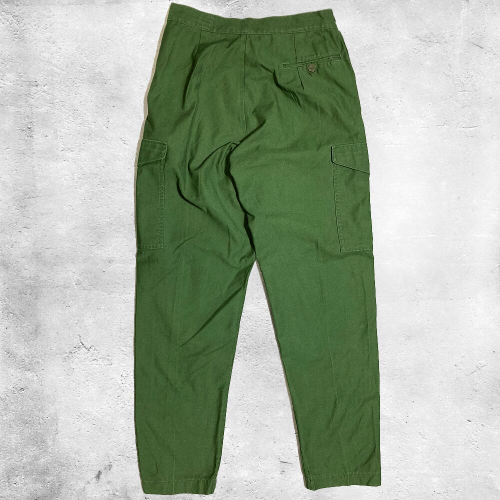 70's スウェーデン軍 カーゴパンツ サイドボタン Swedish Army Field