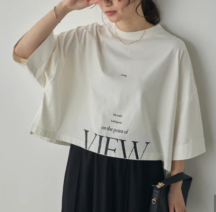 近日販売開始!ワイドショート ロゴTシャツ