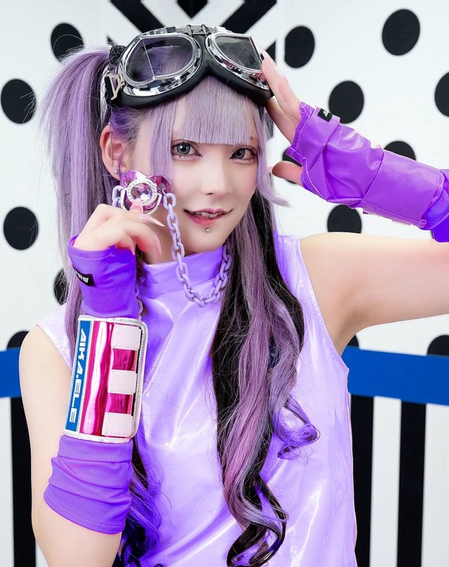 おしゃぶりネックレス 【PURPLE】／AIKA ELECTRONICS