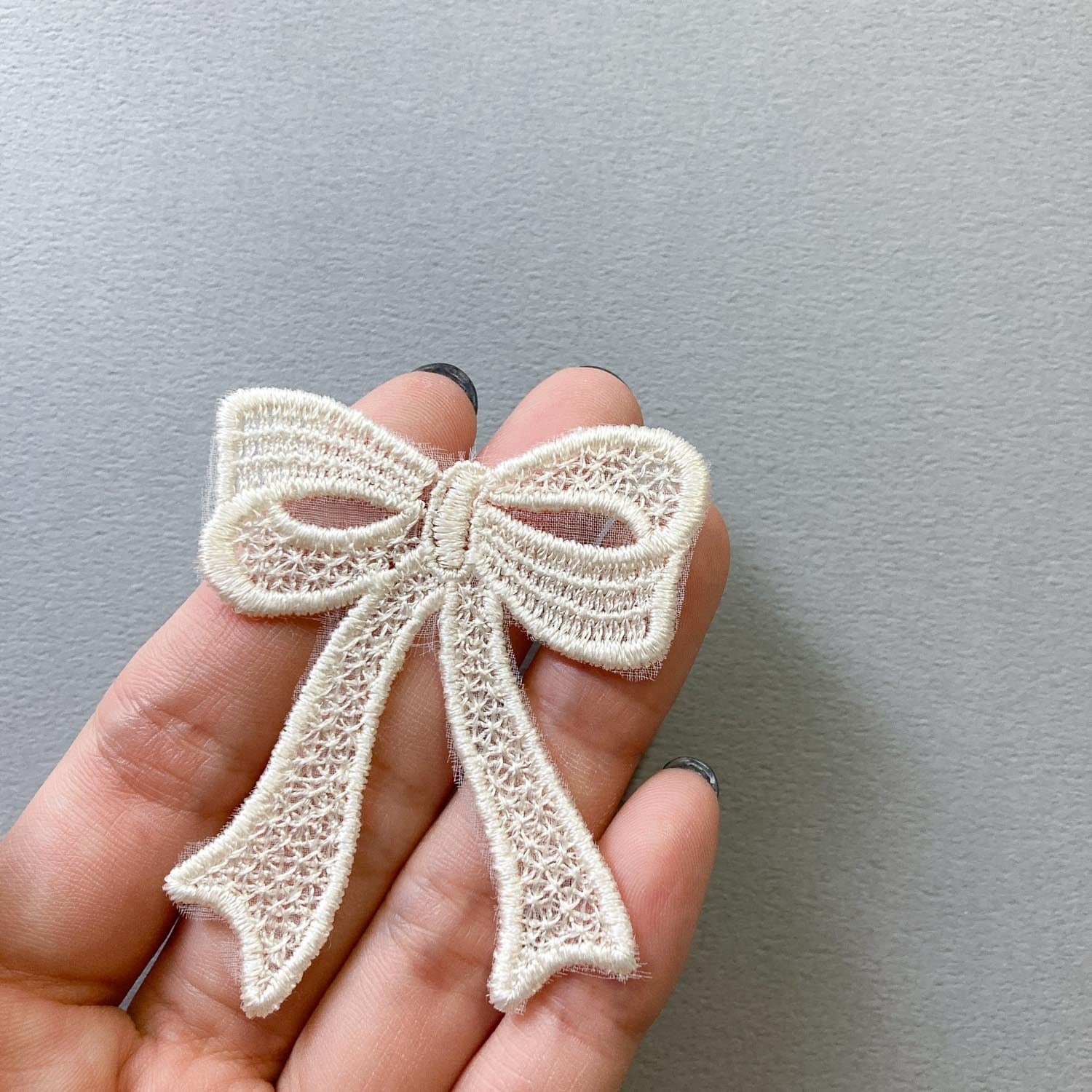 再入荷〉シンプルリボンモチーフレース | Dua-アクセサリーパーツショップ
