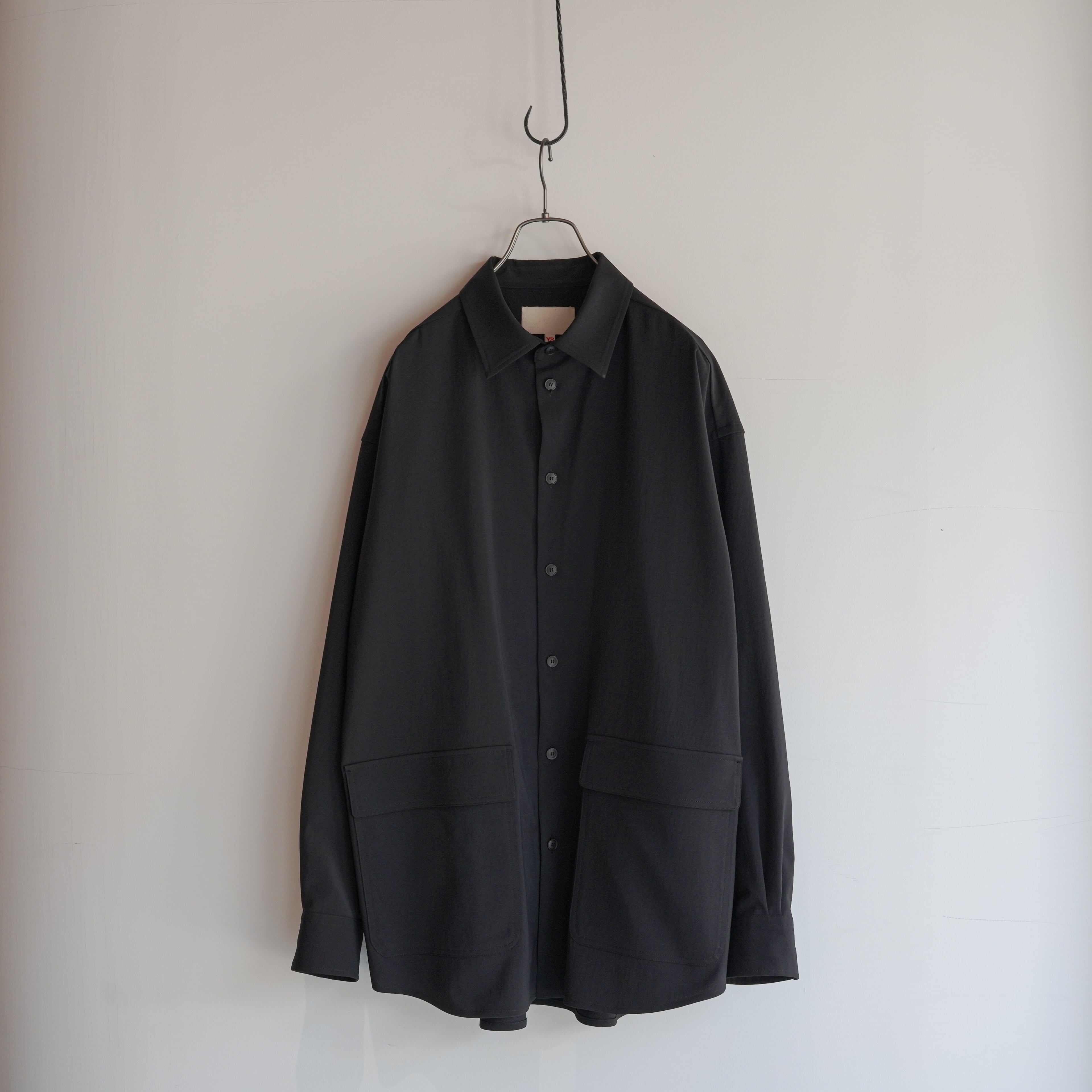 YOKO SAKAMOTO / SUIT SHIRT “BLACK”