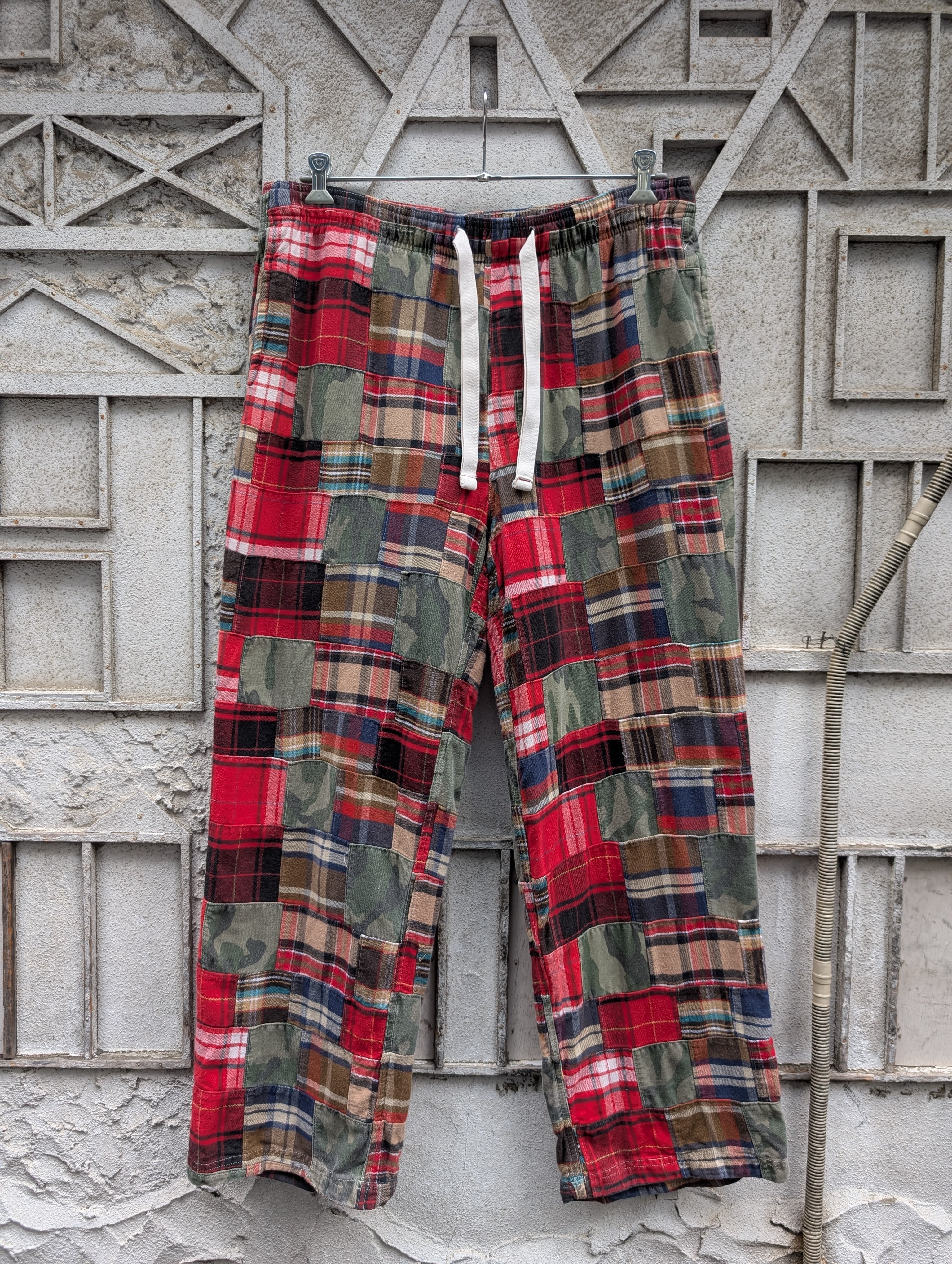 "AMERICAN EAGLE" patchwork easy pants