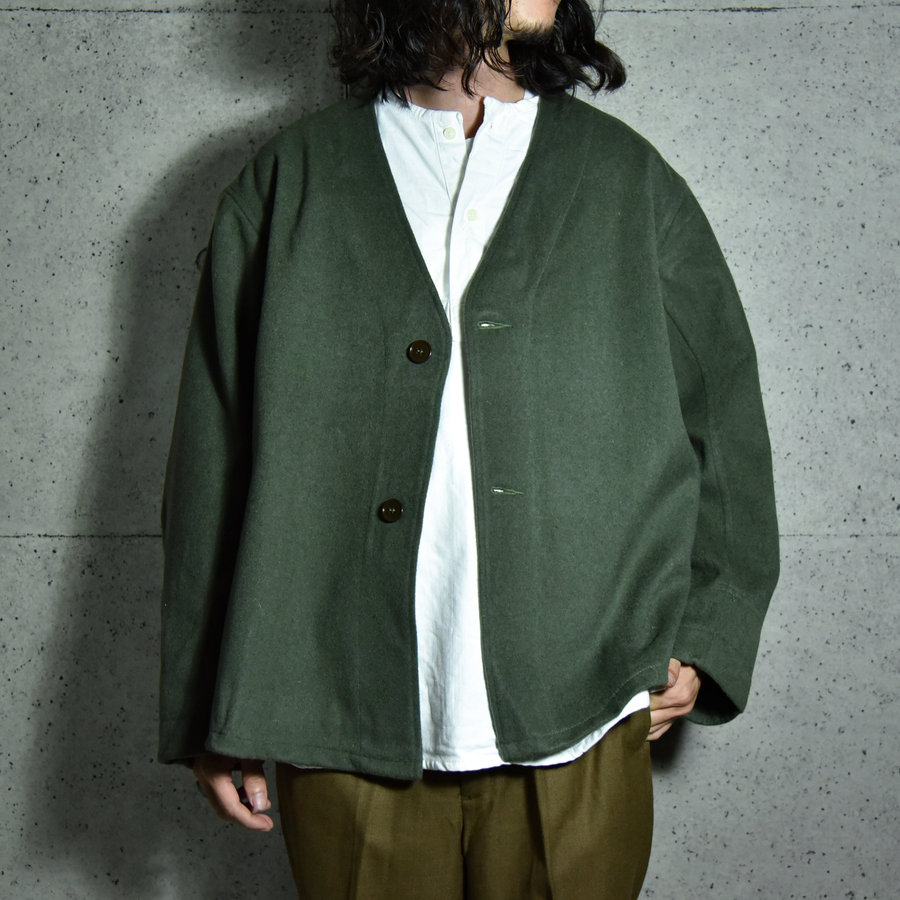 DEAD STOCK】French Army Wool Liner Coat フランス軍 ウール ライナー ...