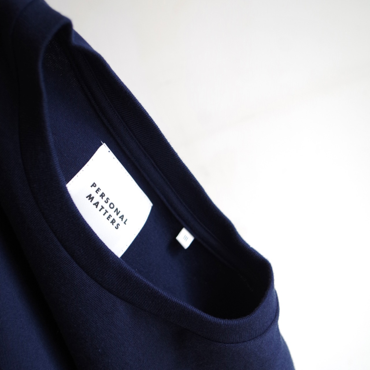 PERSONAL MATTERS  PROJECT N°17 HEAVYWEIGHT COTTON PULLOVER TEE