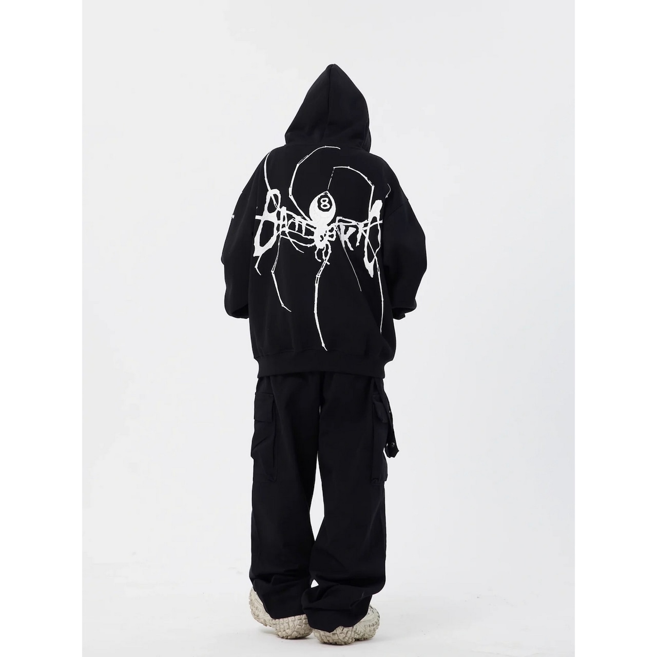 VINTAGE スパイダー8 ジップパーカー T635