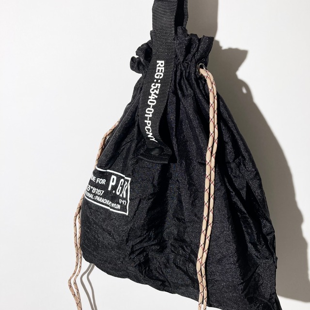 【POST GENERAL】パッカブル パラシュートナイロンバッグ