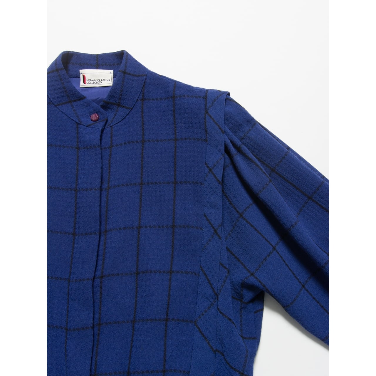 【Made in W-Germany】Windowpane dolman sleeve jacket（西ドイツ製 ウィンドーペーンドルマンスリーブジャケット）4a