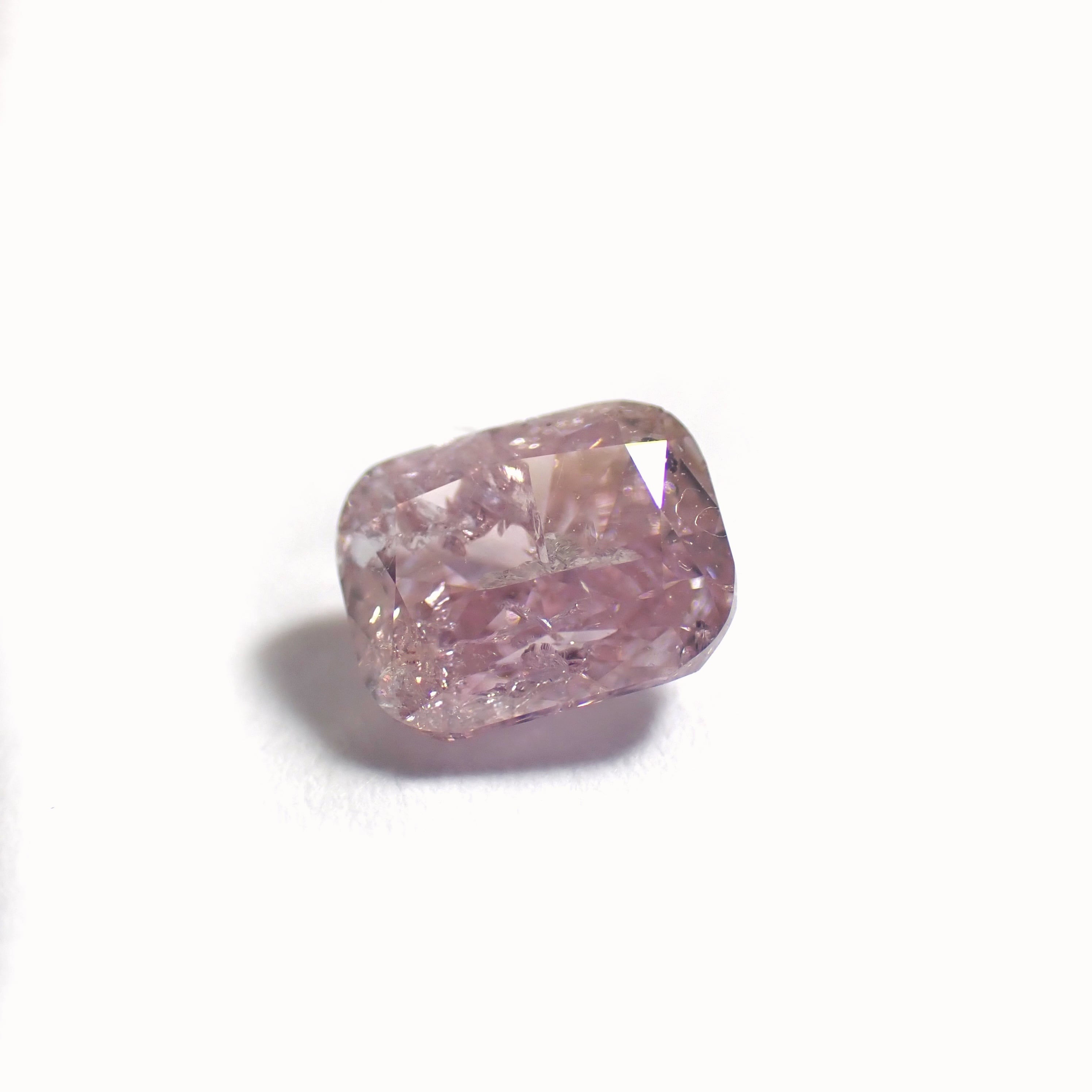 超希少】1カラット 1.032ct Fancy Brownish Pink 天然 ピンク