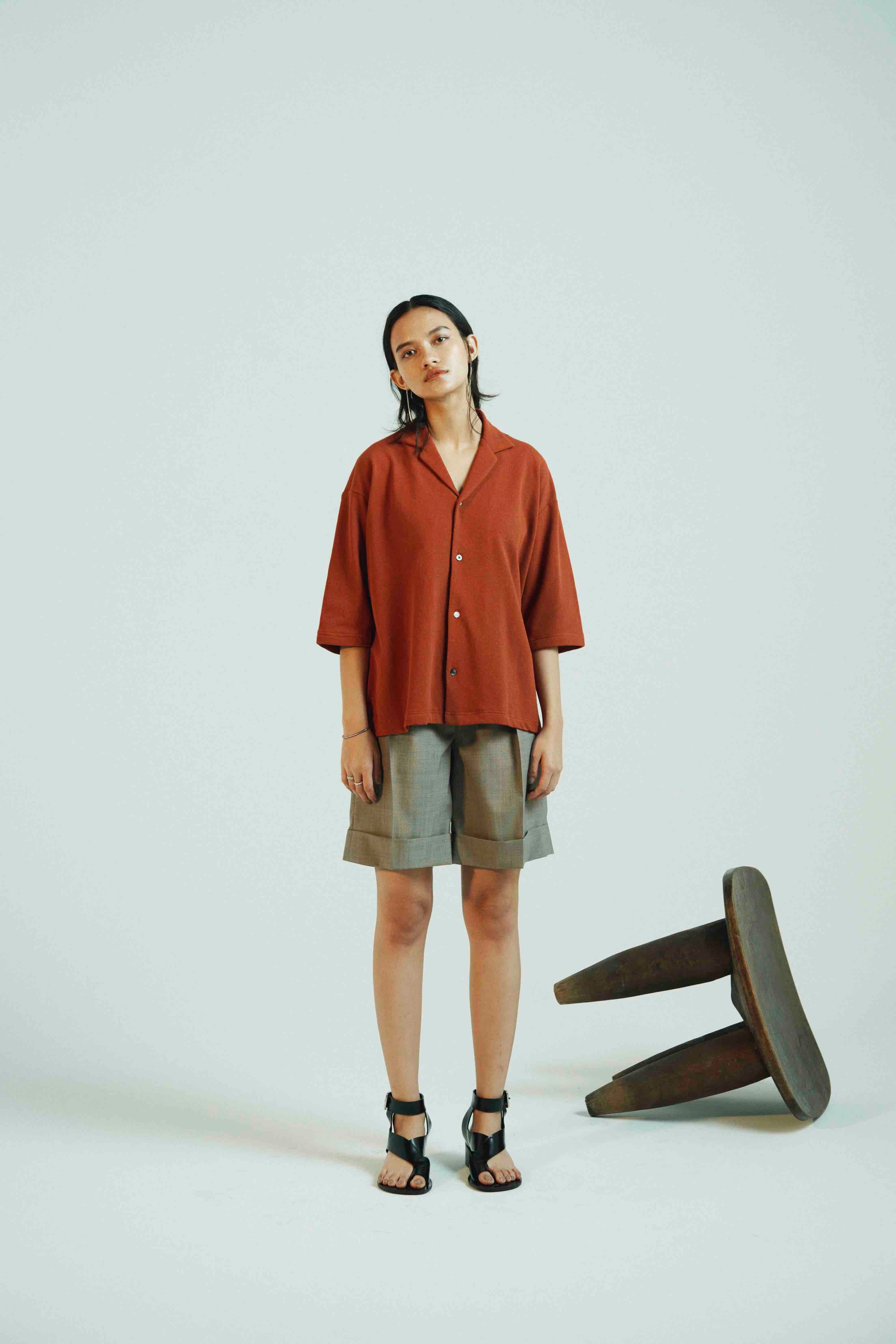 WOMEN'S】TROPICAL T/W SLACKS SHORT PANTS / トロピカルT/Wスラックス WOMEN'S】TROPICAL T/W SLACKS SHORT PANTS / トロピカルT/Wスラックス