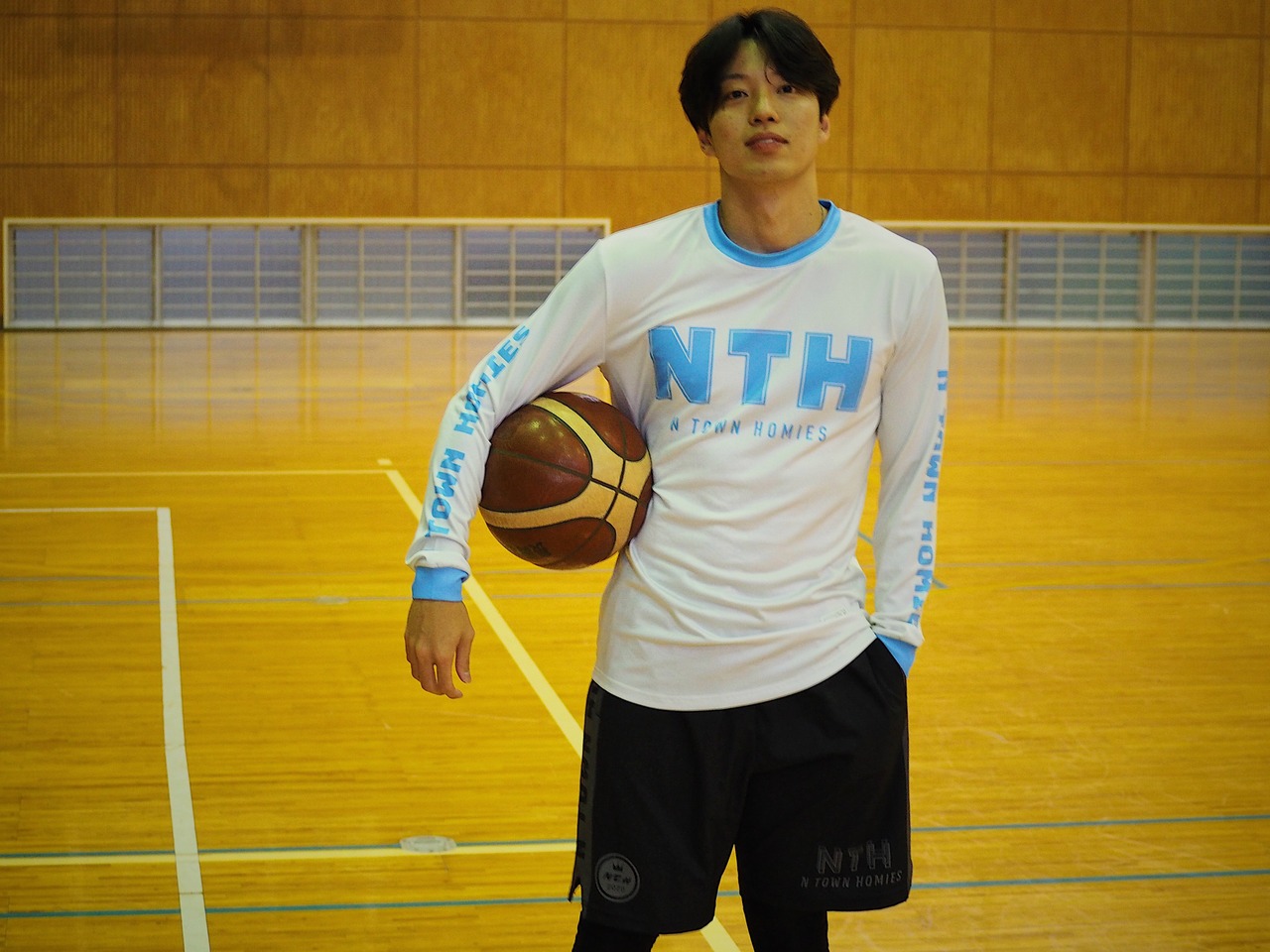 “NEW NTHLONGTEE” colour Ivory×Saxe - 13