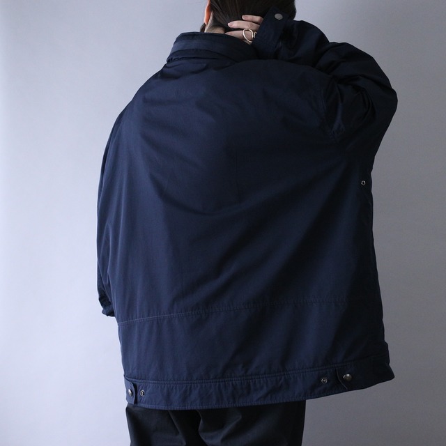 "Polo by Ralph Lauren" wide over silhouette zip-up jacket