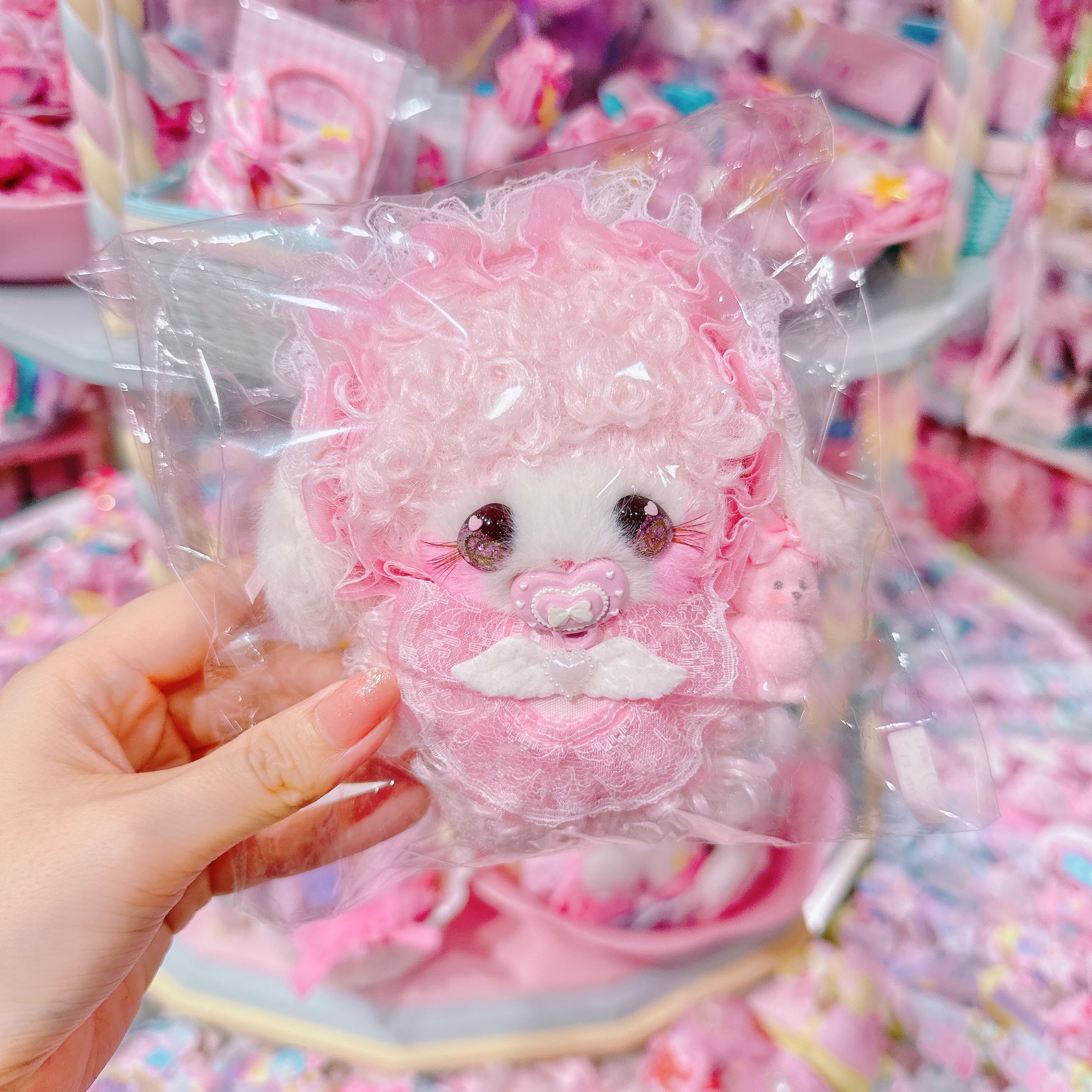 【C10】77-13ぺたんこめるちゃんぬいぐるみ