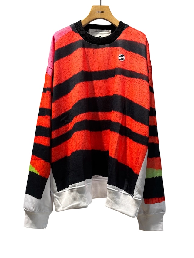 【25SS】The Salvages ザ・サルヴェージズ / SONIC REAL LIES OS SWEATER