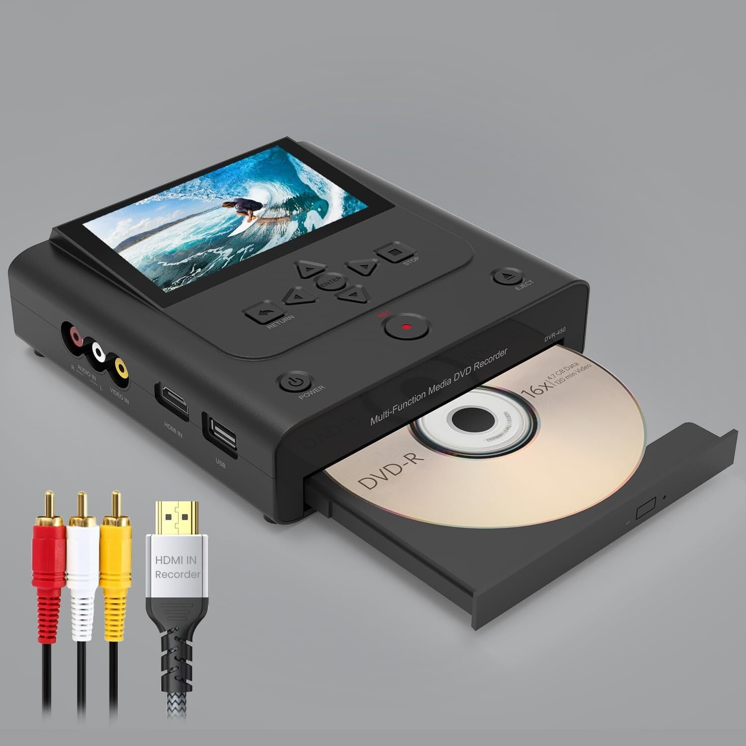 TMY・7インチ・ポータブルDVDプレーヤー・PDVD-RZ70・ジャンク品・No