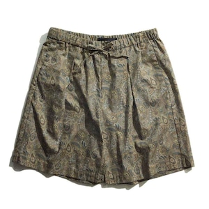 CTTN PAISLEY SHORTS / コットンペイズリーショーツ(BEIGE)